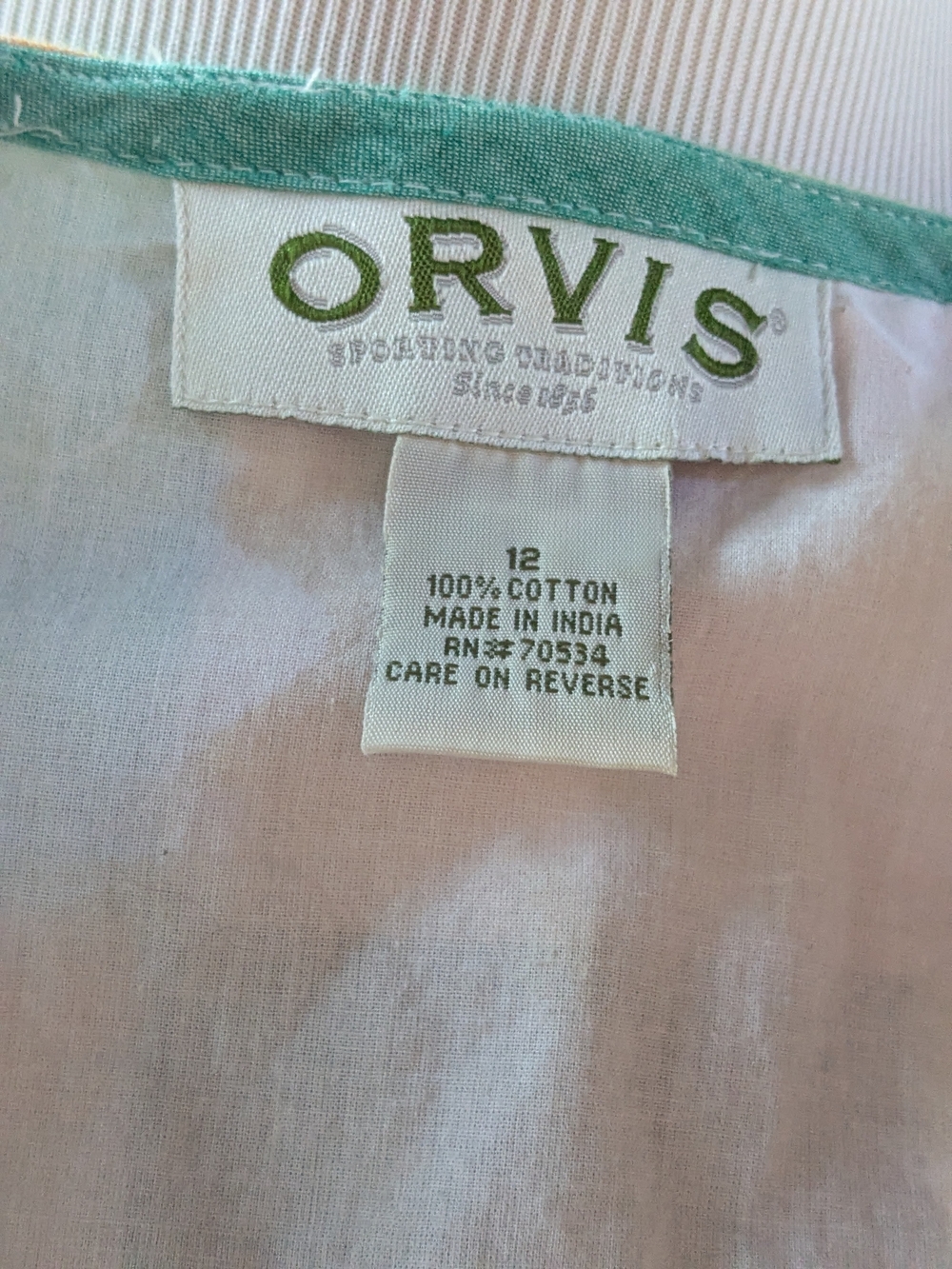 Orvis Multicolor Patchwork Cotton Madras Made In India Pastel & Jewel Squares 12 - Picture 6 of 6